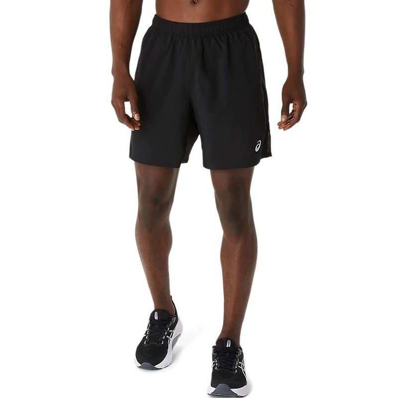 ASICS Mens Silver 7-inch Running Shorts