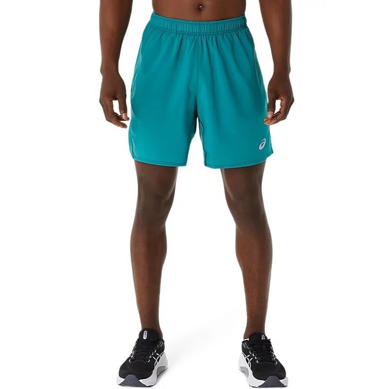 ASICS Mens Silver 7-inch Running Shorts