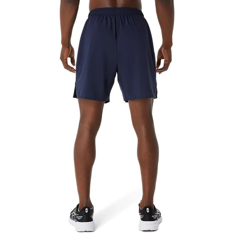 ASICS Mens Silver 7-inch Running Shorts