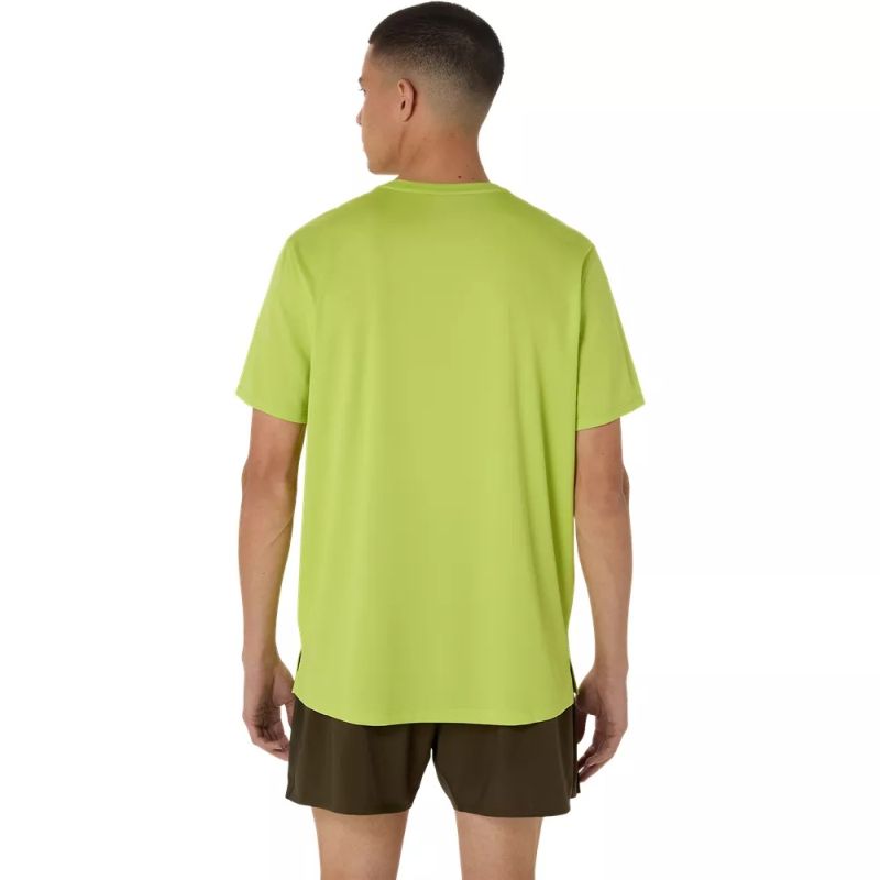 ASICS Mens Silver SS Running Top