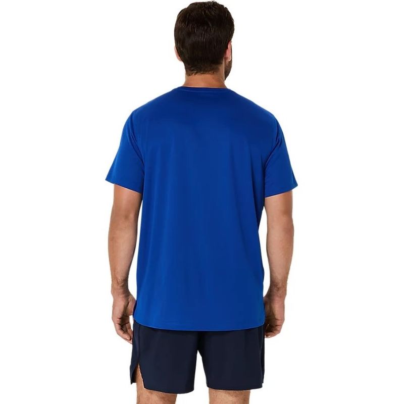 ASICS Mens Silver SS Running Top