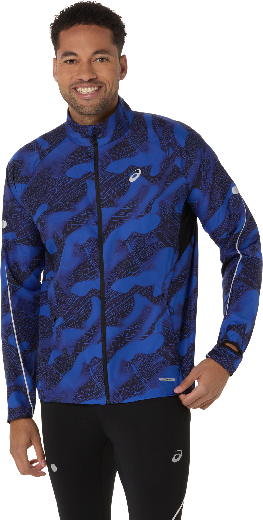 Asics Men's Road Lite-Show Packable Jacket