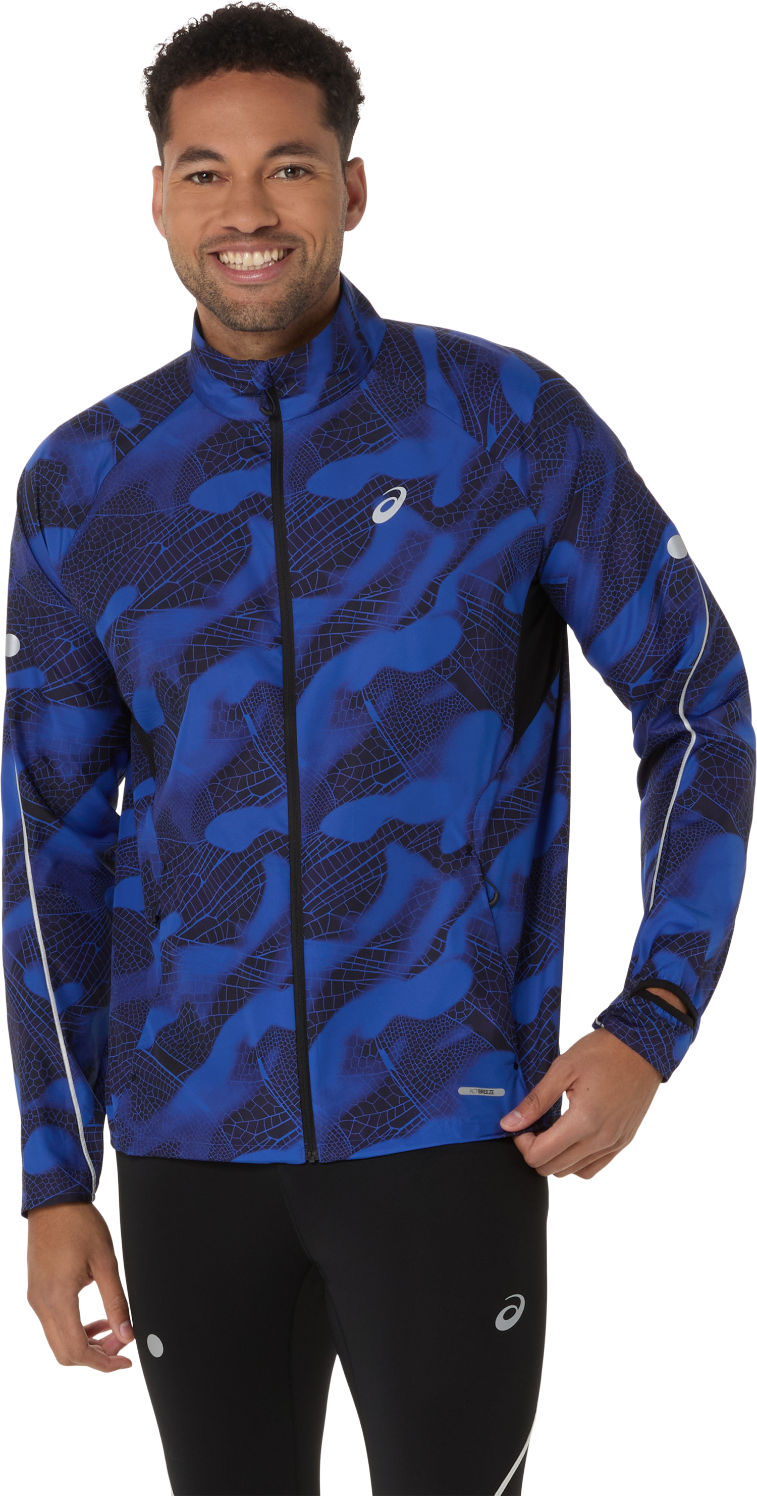 Asics Men's Road Lite-Show Packable Jacket