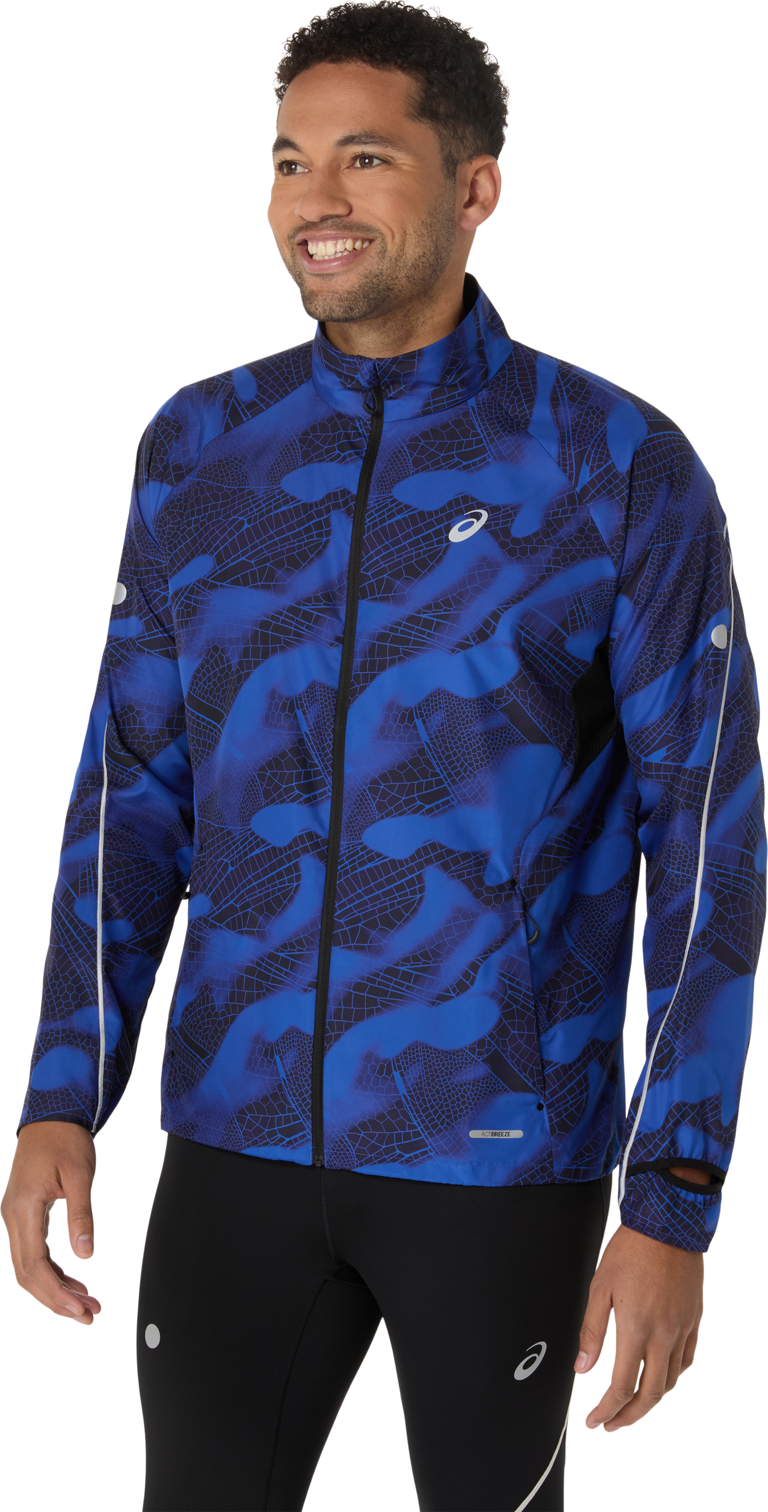 Asics Men's Road Lite-Show Packable Jacket