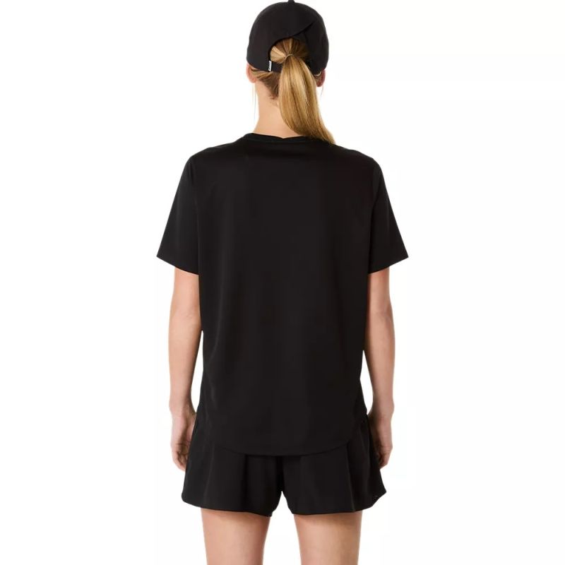 ASICS Womens Silver SS Running Top