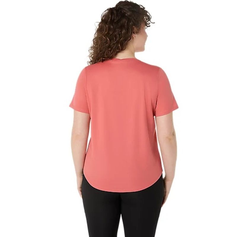 ASICS Womens Silver SS Running Top