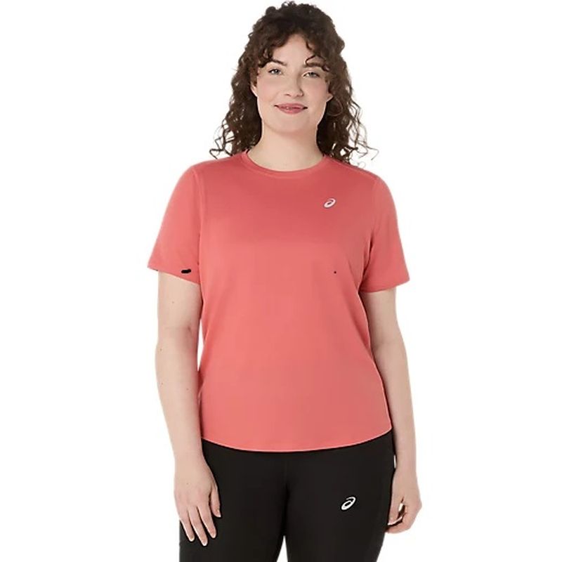 ASICS Womens Silver SS Running Top