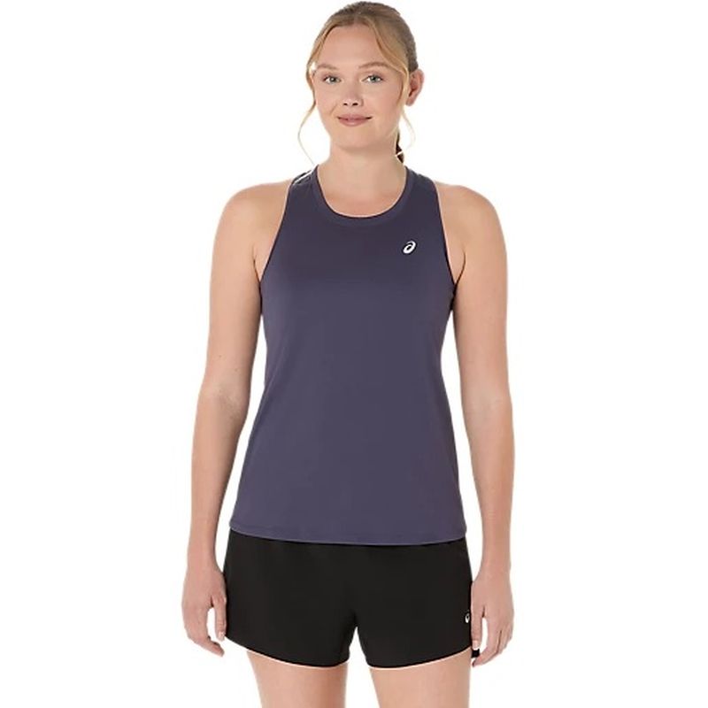 ASICS Womens Silver Running Tank