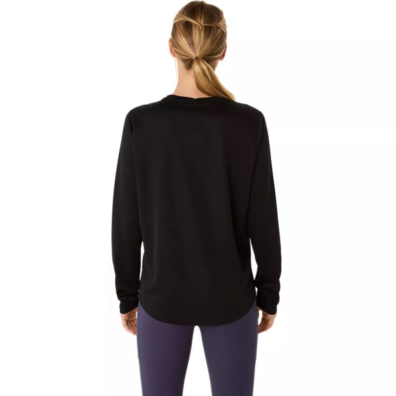ASICS Womens Silver Long Sleeve Running Tee