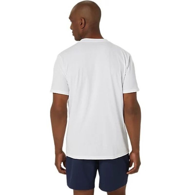 ASICS Mens Spiral Embroidery Tee