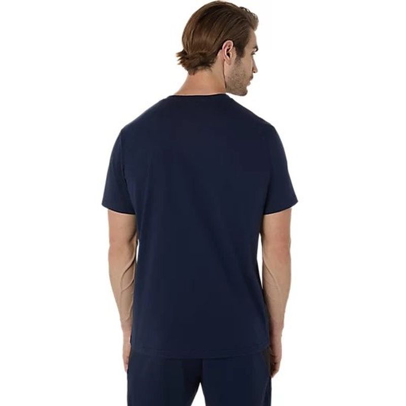 ASICS Mens Spiral Embroidery Tee
