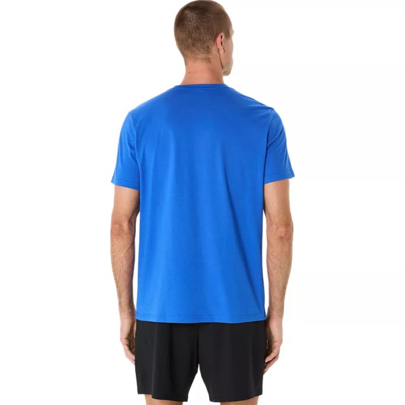 ASICS Mens Spiral Logo Graphic Tee