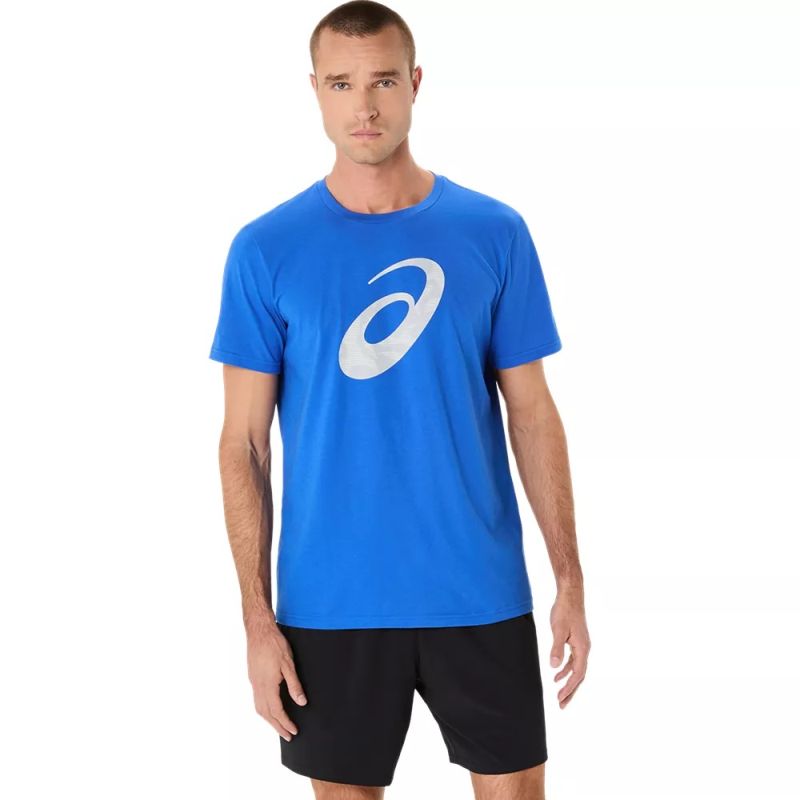 ASICS Mens Spiral Logo Graphic Tee