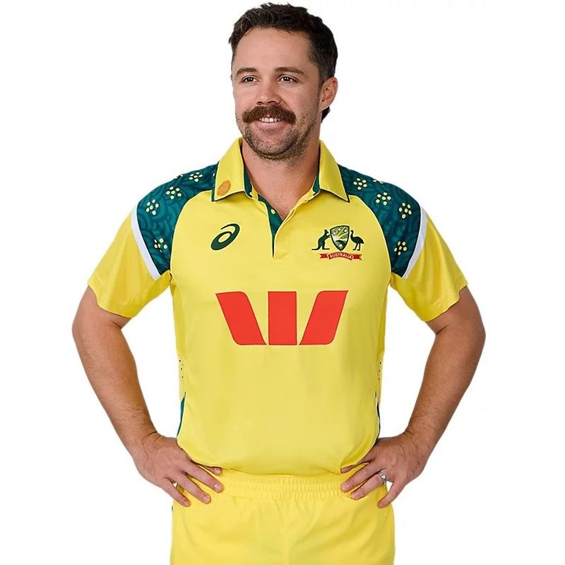 ASICS Cricket Australia Adults Replica ODI Cricket Shirt