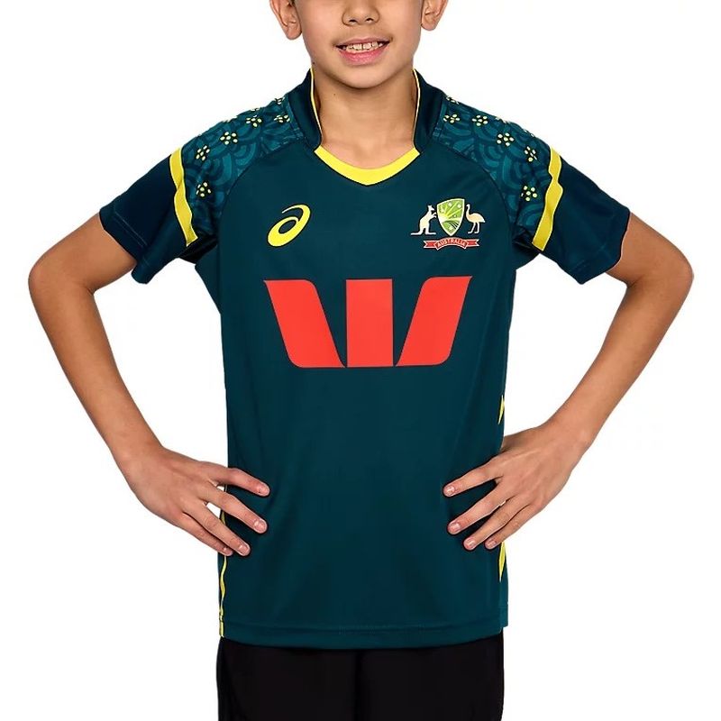 ASICS Cricket Australia Youth Replica T20 Shirt