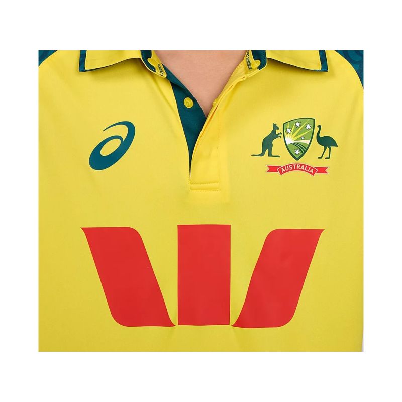 ASICS Cricket Australia Youth Replica ODI Cricket Shirt