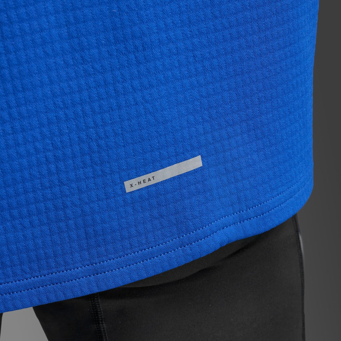 2XU Ignition Hyper-Haptic 1/4 Zip Fleece | Surf / Silver Reflective | Mens