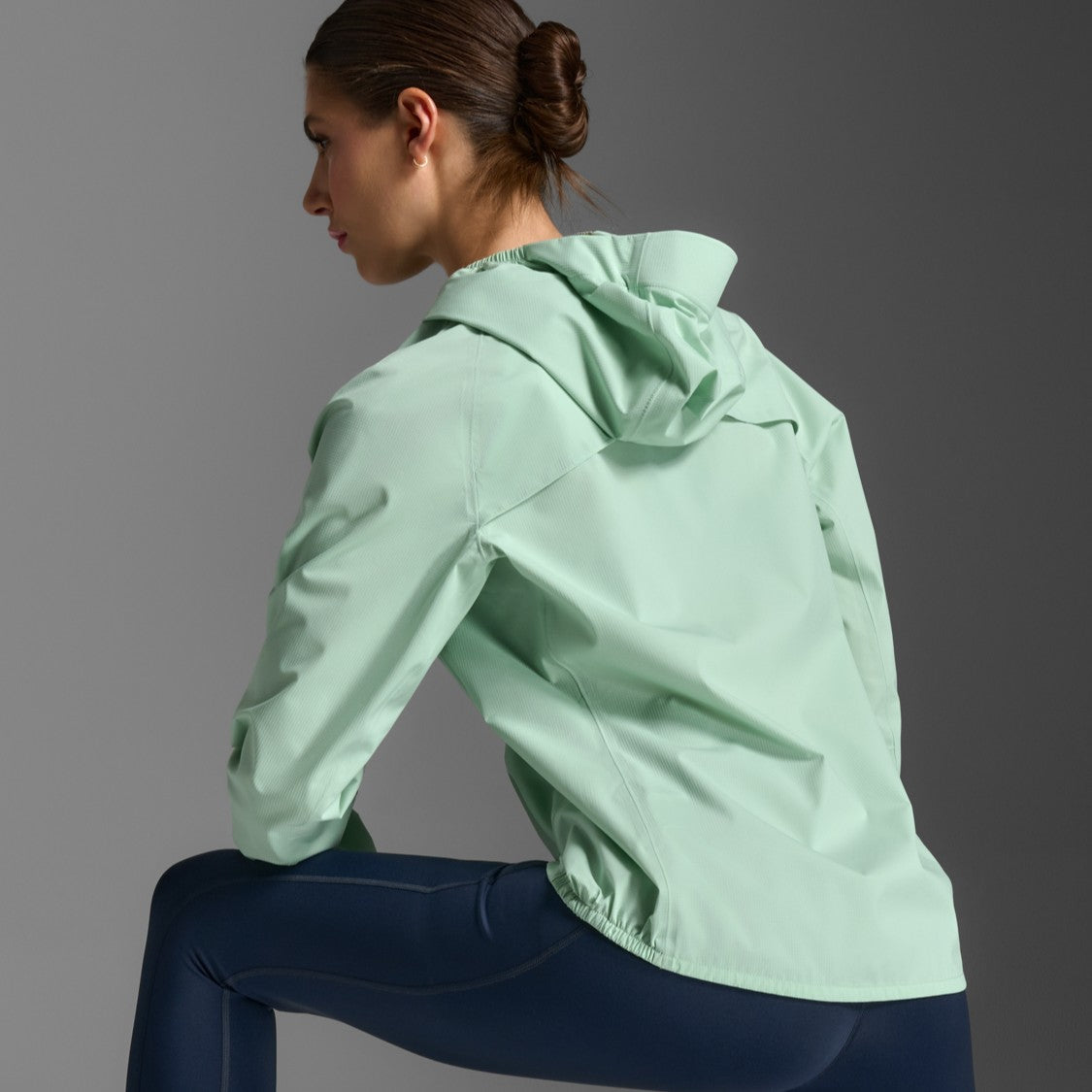 2XU Ignition Shield Jacket | Digital Mint / Reflective | Womens
