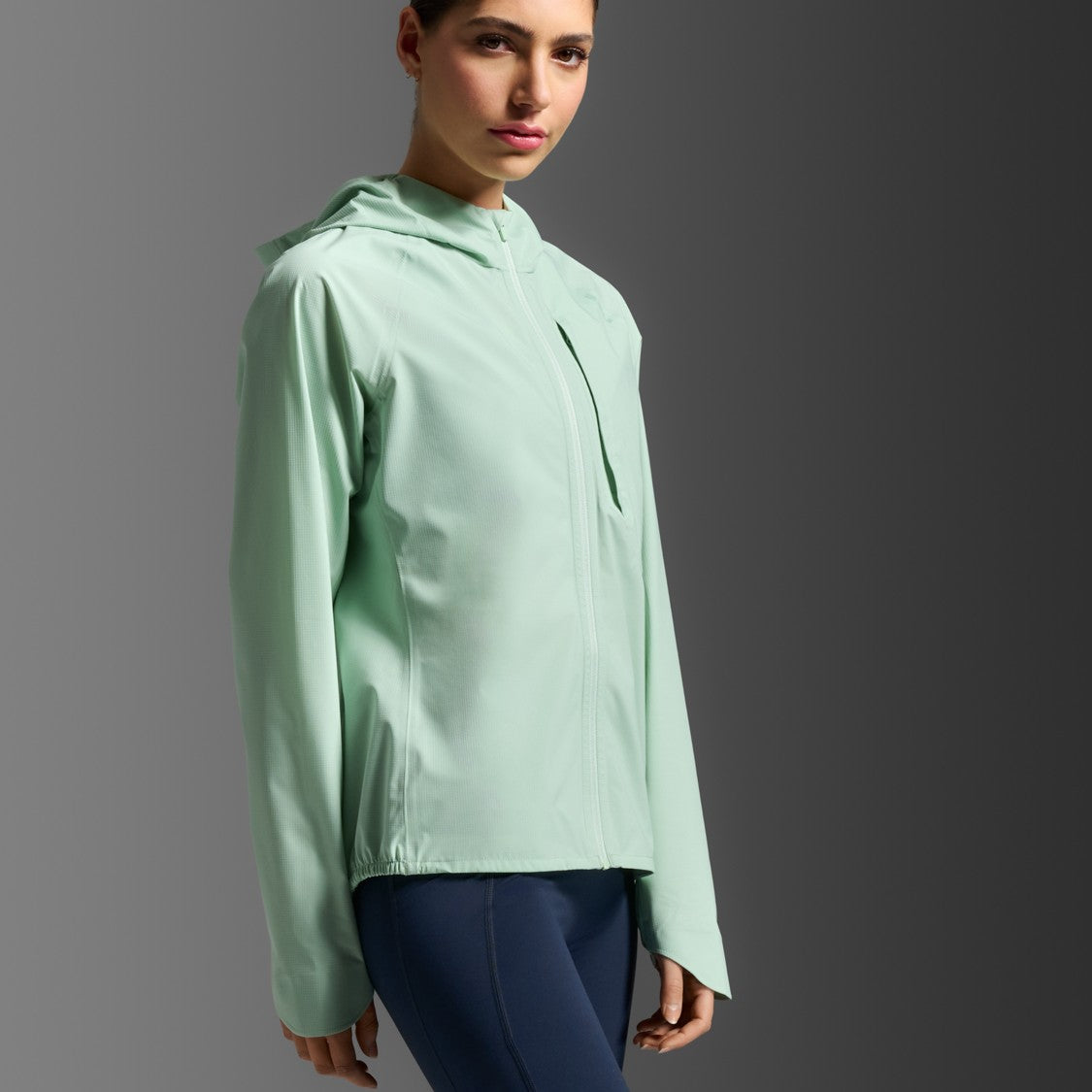 2XU Ignition Shield Jacket | Digital Mint / Reflective | Womens