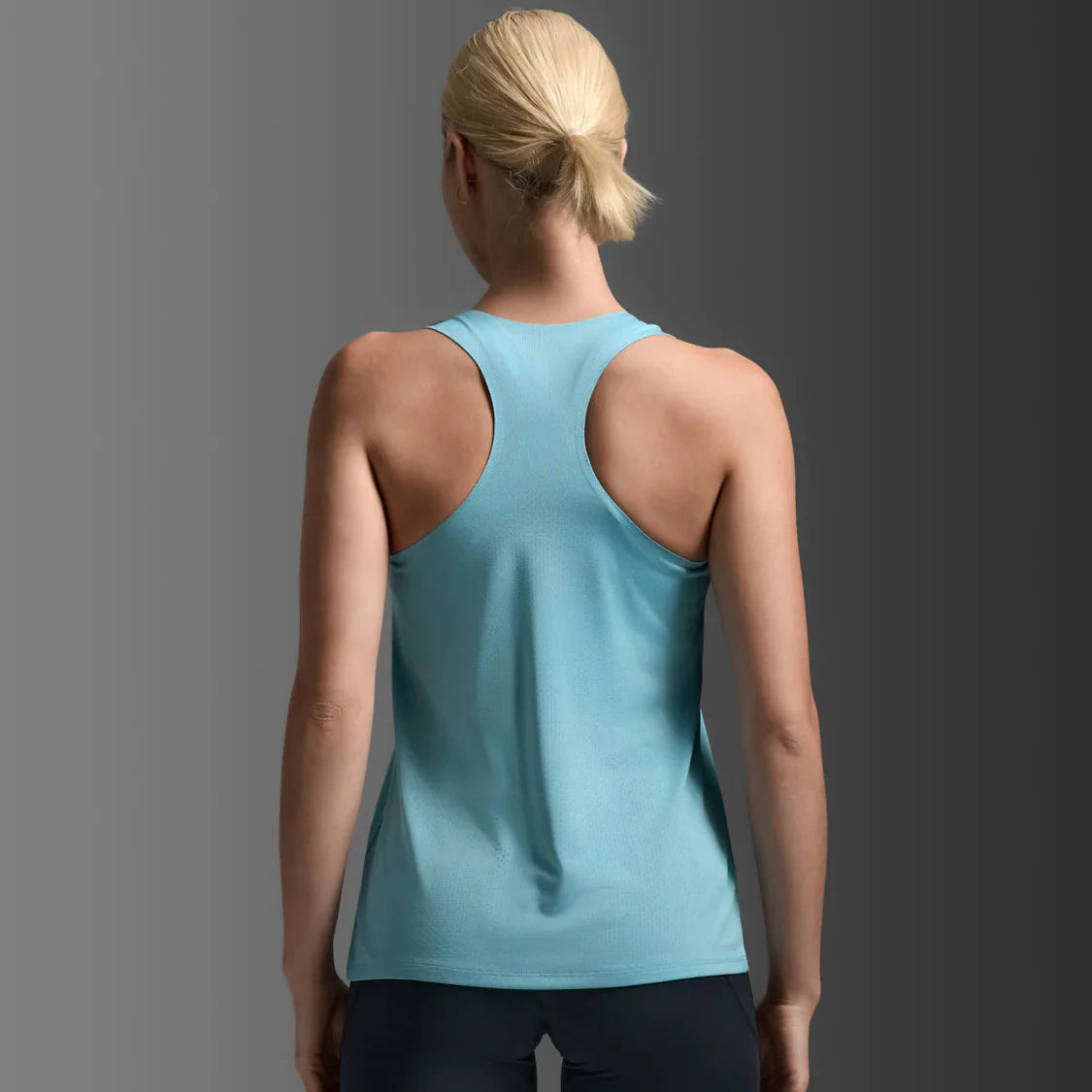 2XU Light Speed Tech Singlet | Retro Blue / Reflective | Womens