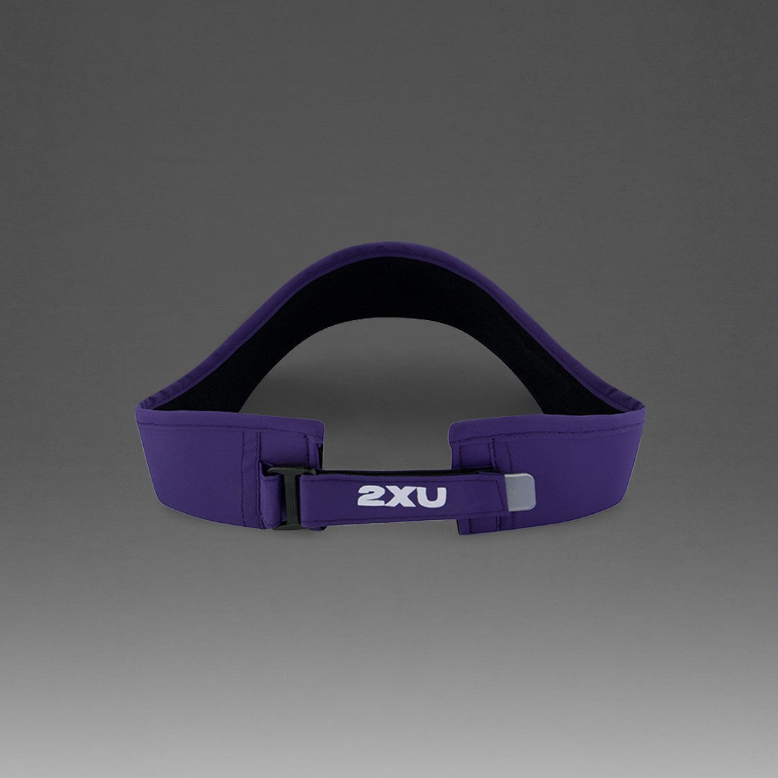 2XU Run Visor | Future Dusk / White
