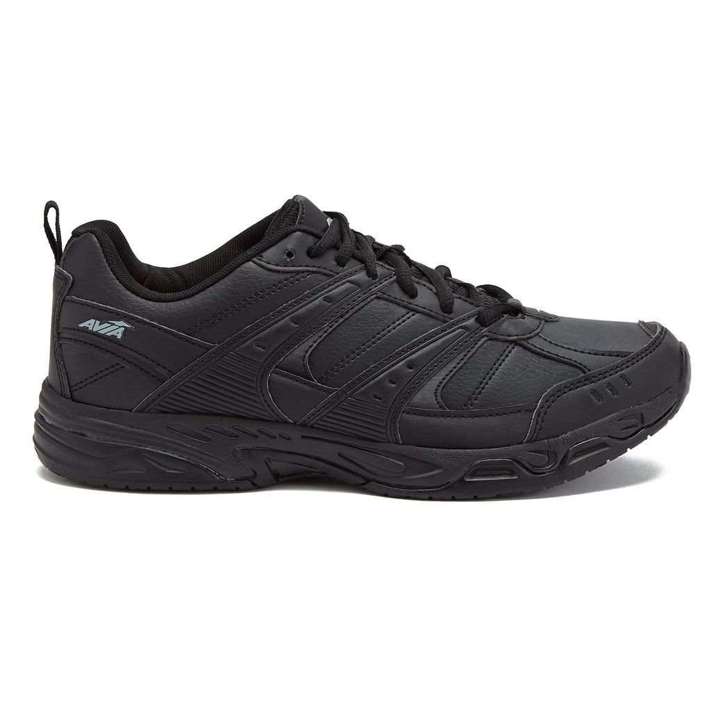 Avia Men's A1440MBSV Avi-Union II Black Slip Resistant Work Shoes
