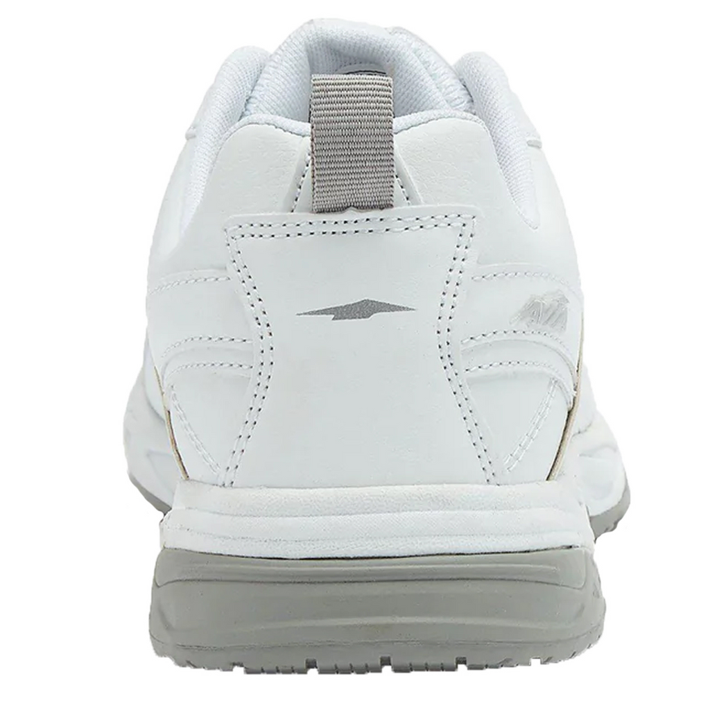 Avia Women's Avi-Union II A1440WWSV White Silver Slip Resistant Work Shoes