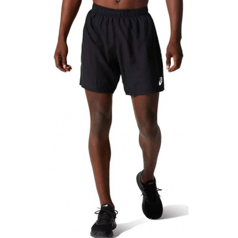 ASICS Mens Silver 7-inch Running Shorts