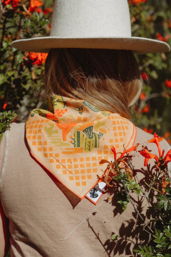 "Prickly Pollinators" Bandana