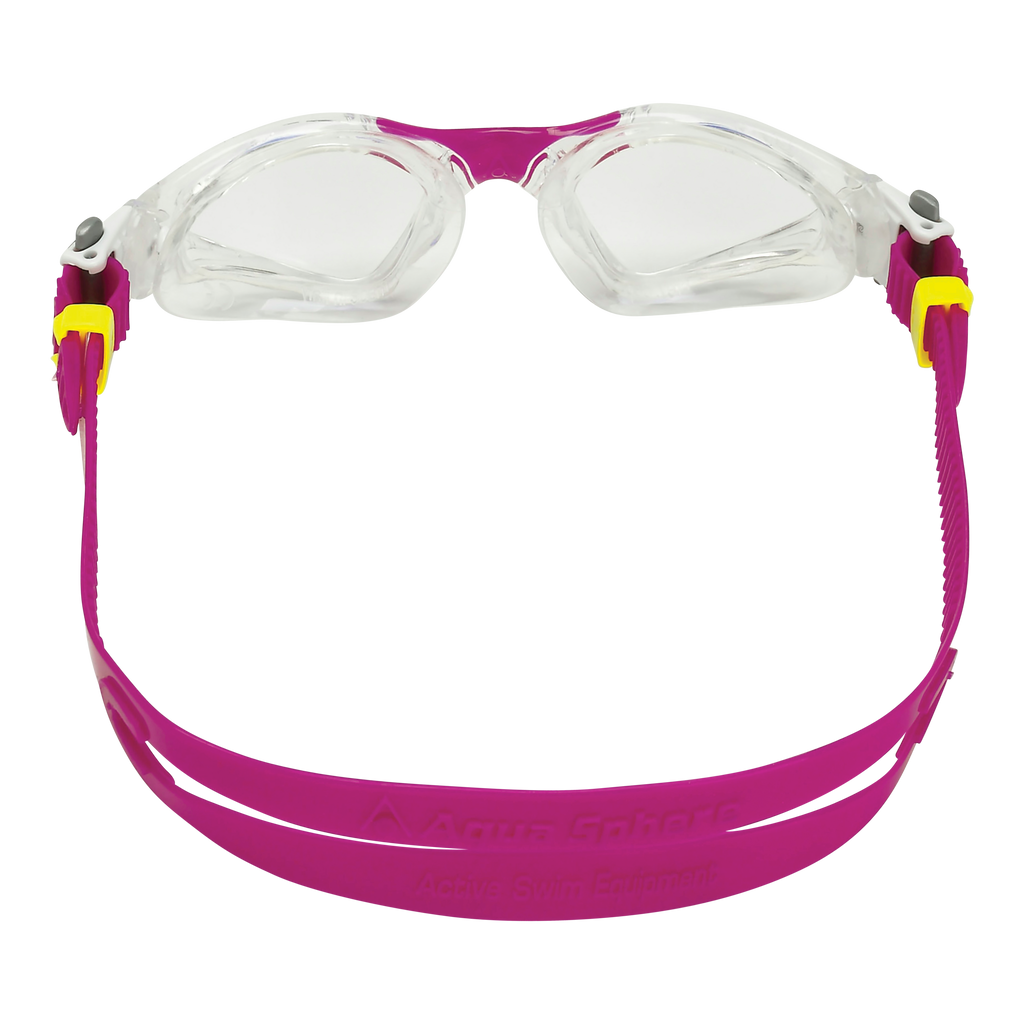 Aqua Sphere Kayenne Small.A1 - Transparent/Raspberry - Clear Lens