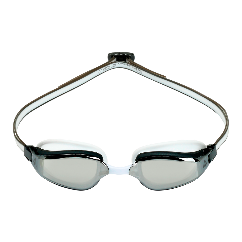 Aqua Sphere Fastlane.A1 - White/Gray - Silver Titanium Mirrored