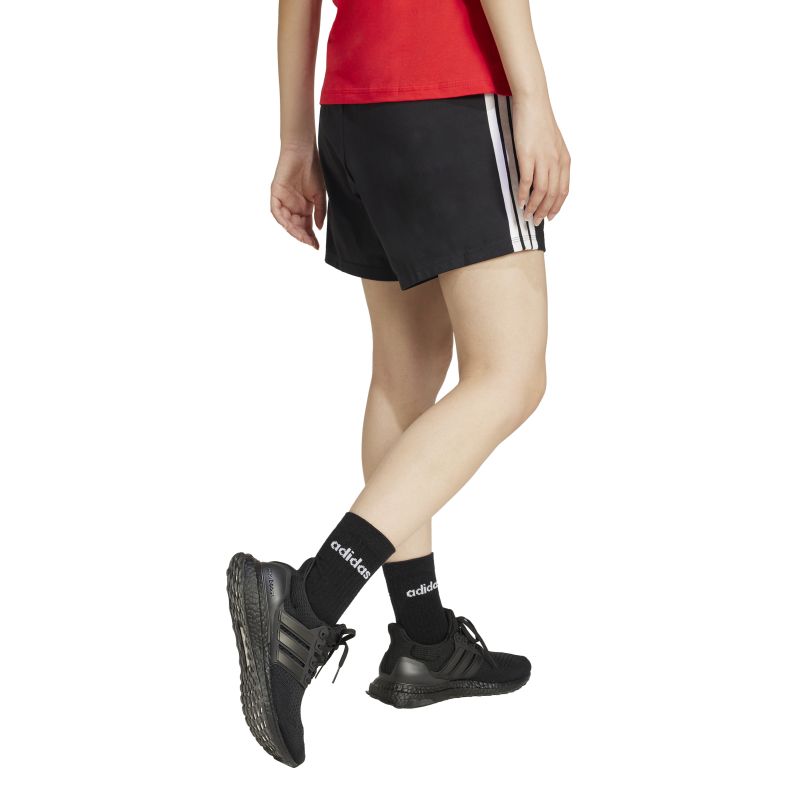 Adidas Womens Essentials 3-Stripes Woven Shorts
