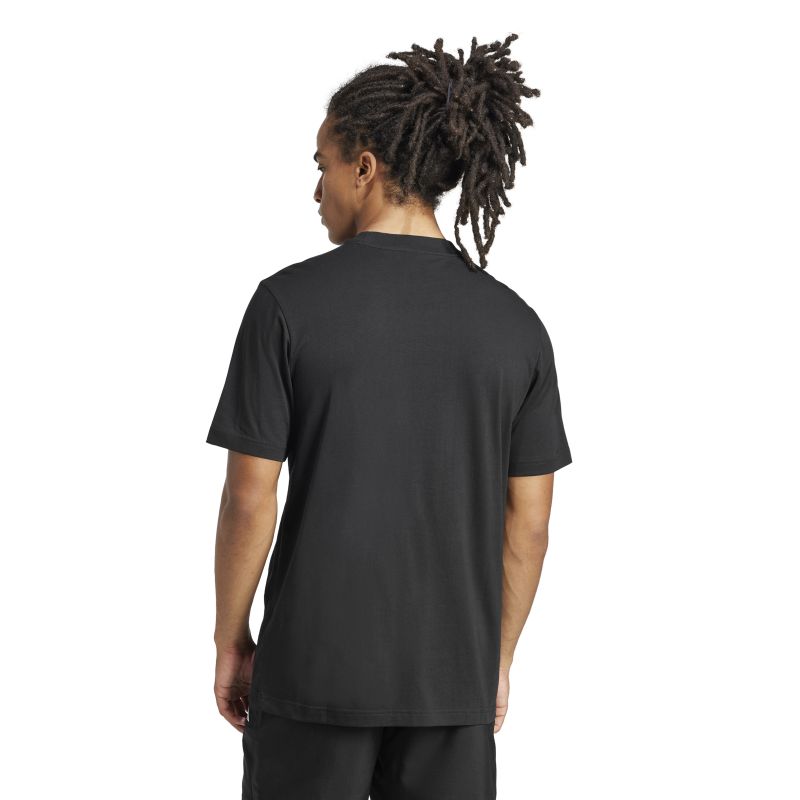 Adidas Mens Essentials Single Jersey Small Logo Tee