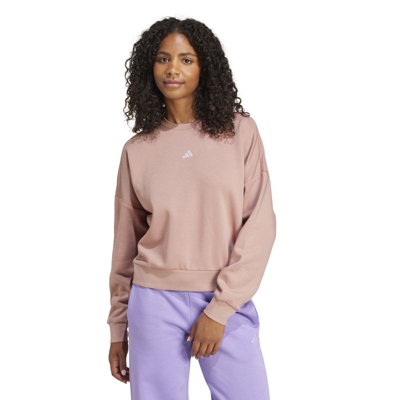 Adidas Womens Essentials Small Logo Feelcozy Sweatshirt