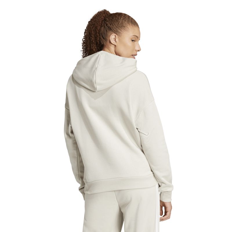 Adidas Womens Essentials Small Logo Feel Cozy Hoodie