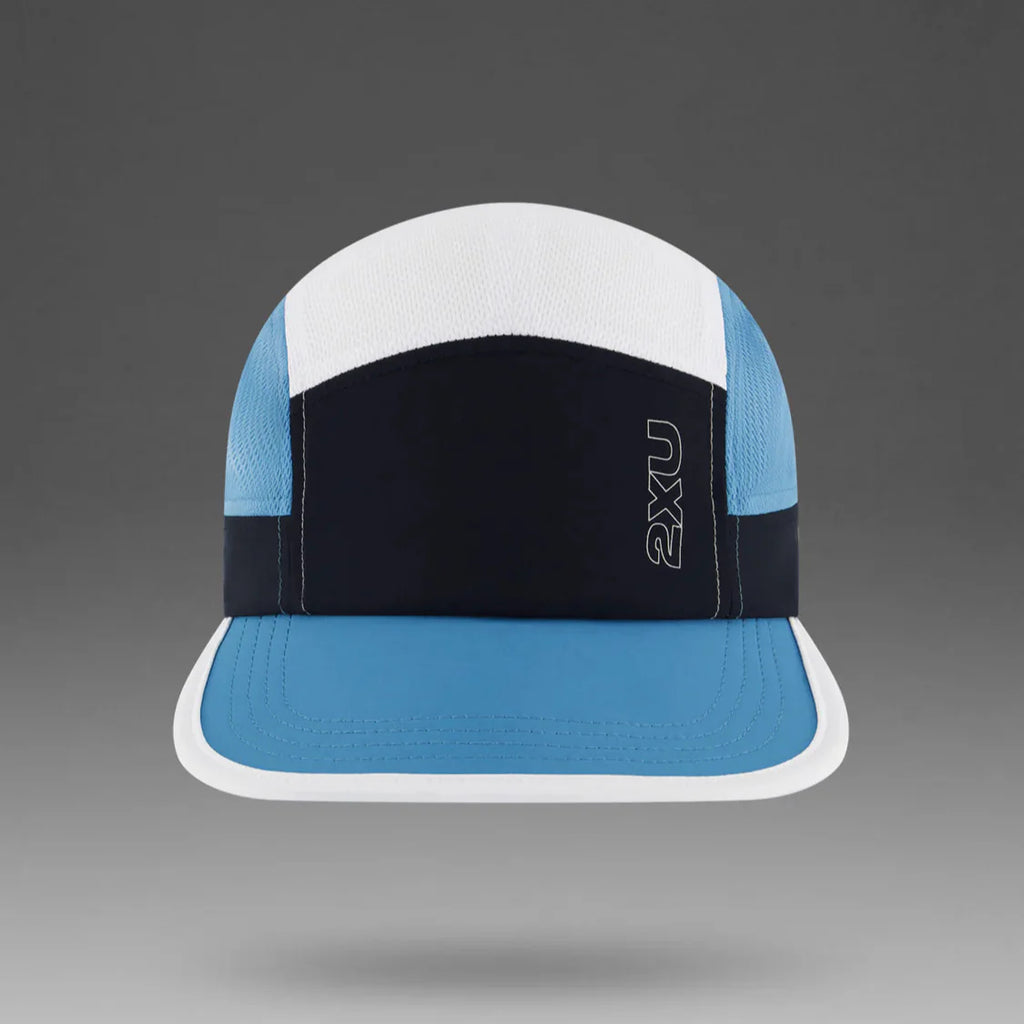 2XU Light Speed Cap | Midnight / Azure Blue