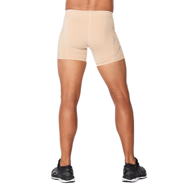 2XU Mens TR2 Compression 1/2 Shorts
