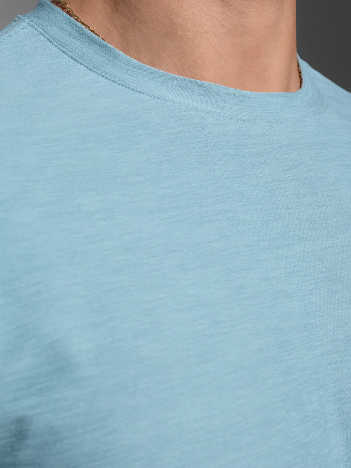 2XU Men's Signature Soft Jersey Tee - Chambray/Chambray