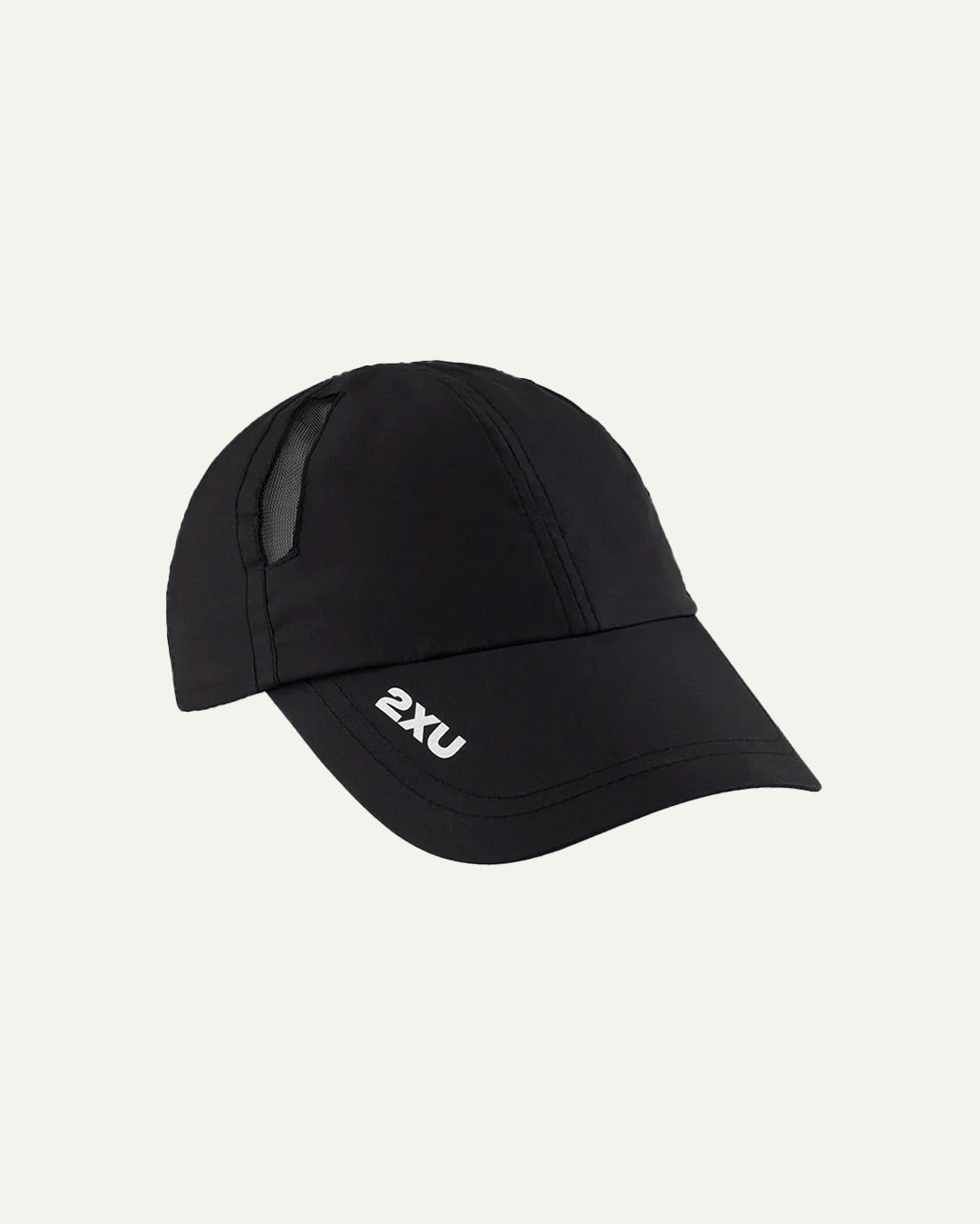 2XU Unisex's Run Cap - Black/Black