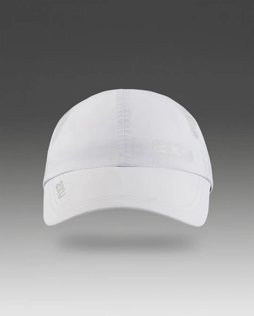 2XU Unisex's Run Cap - White/White