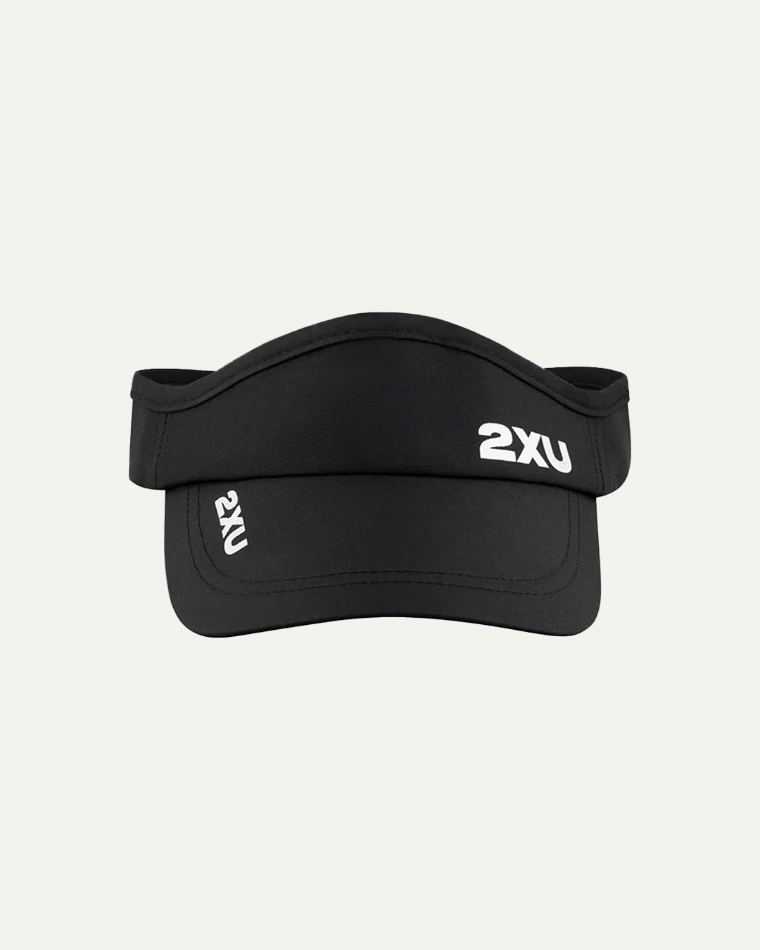 2XU Unisex's Run Visor - Black/Black