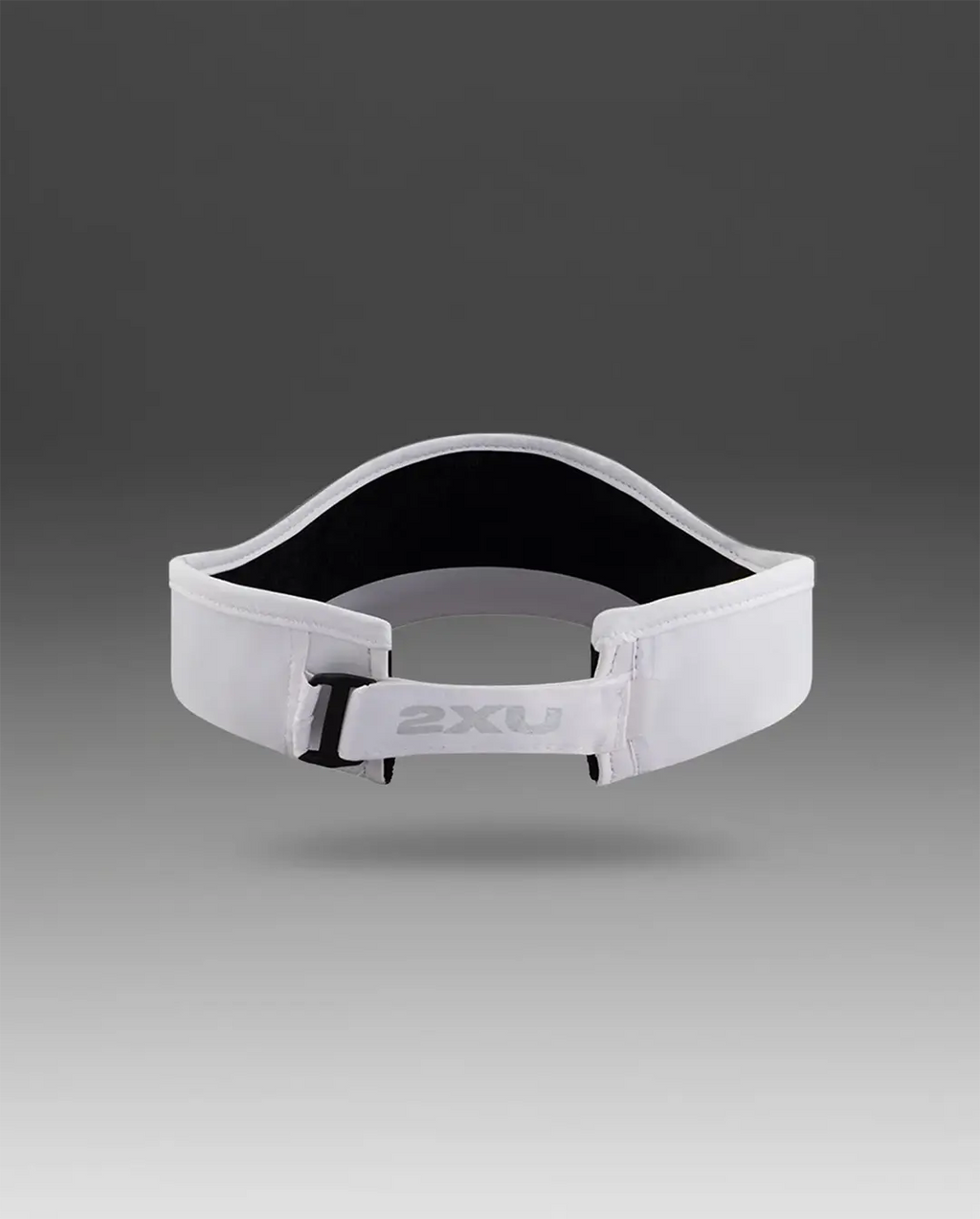 2XU Unisex's Run Visor - White/White