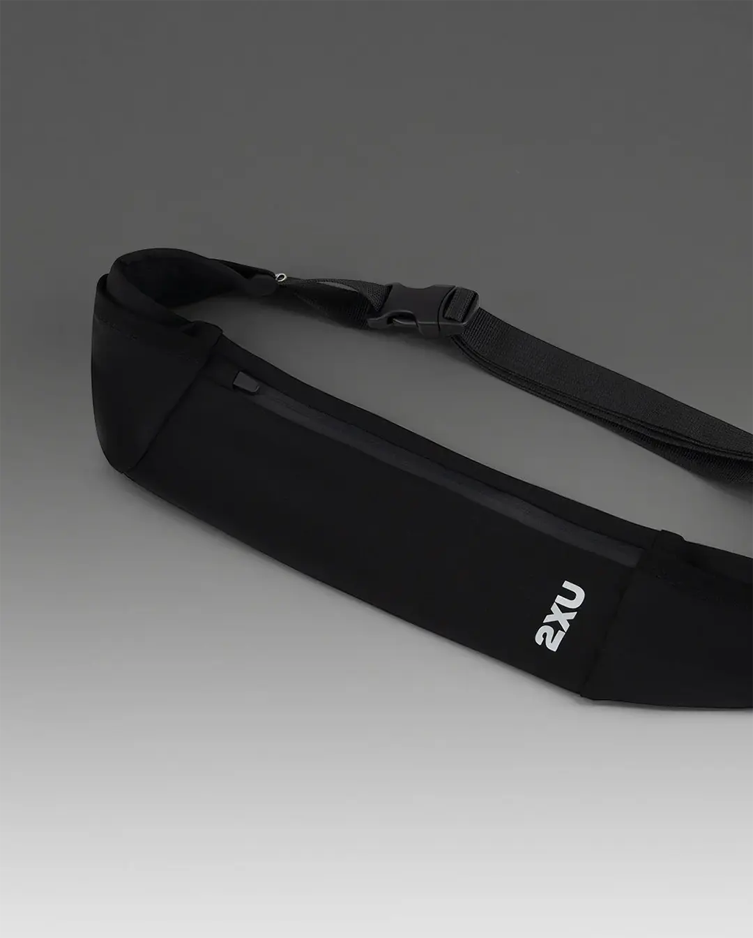 2XU Unisex's Run Belt - Black/Black
