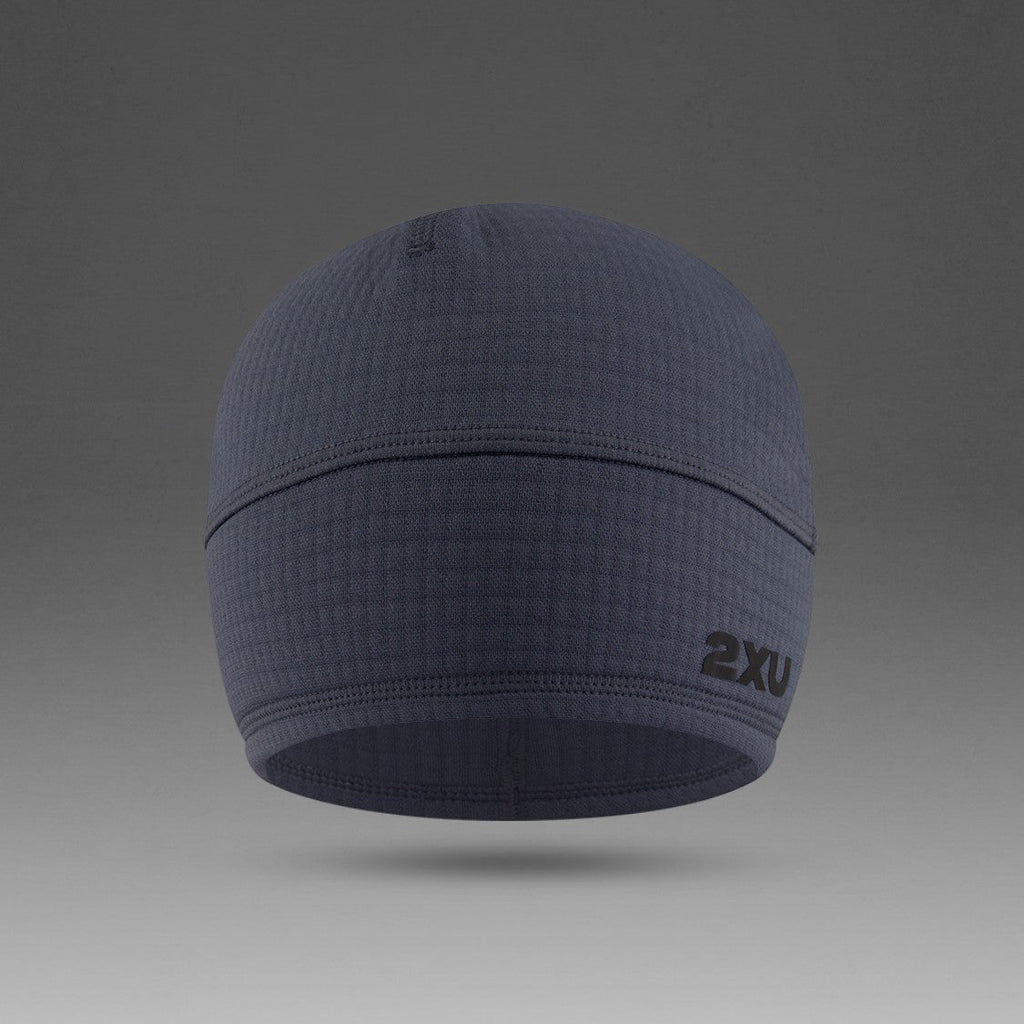 2XU Ignition Hyper-Haptic Beanie | Turbulence / Black Reflective