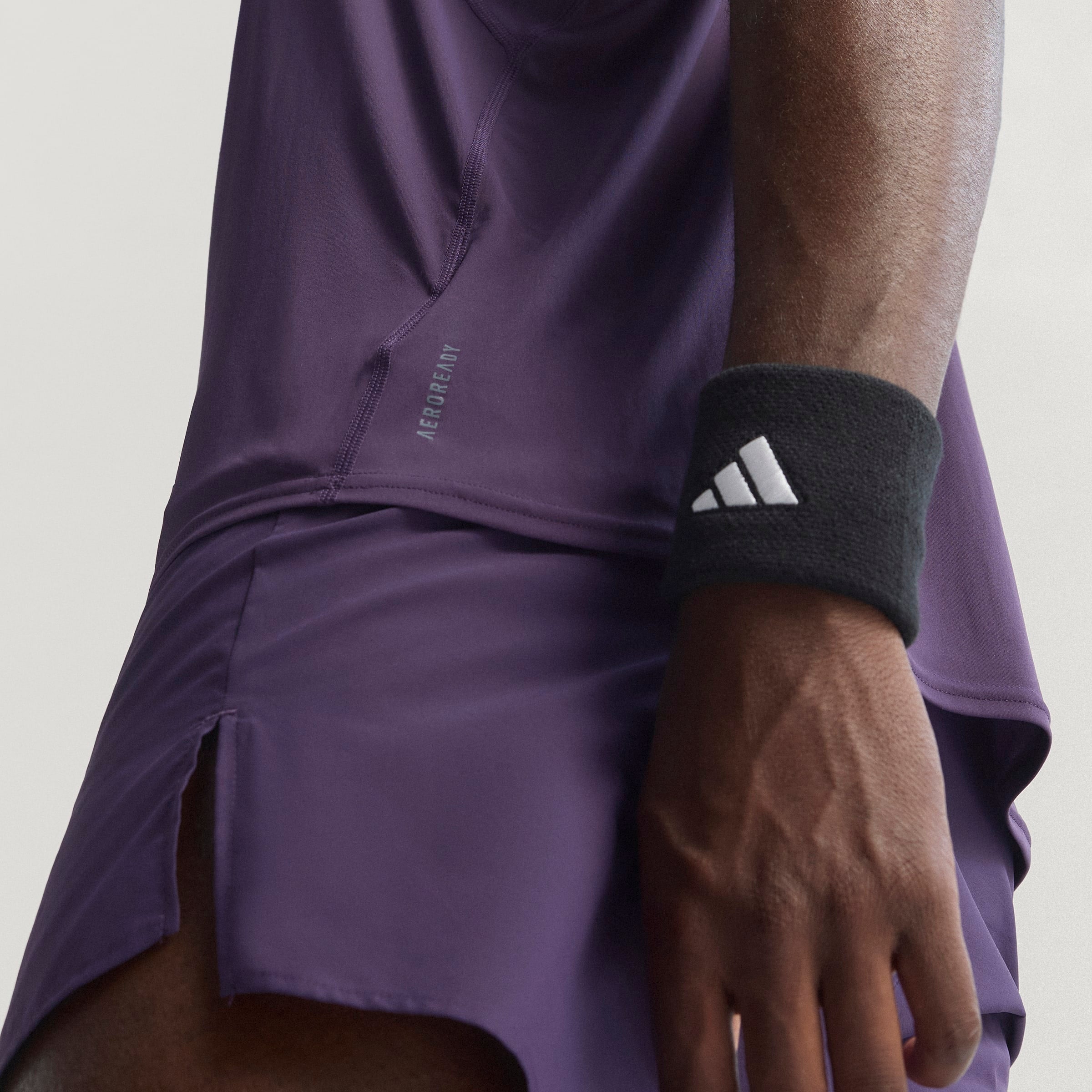 Adidas Adizero Essentials Singlet | Aurora Plum | Mens