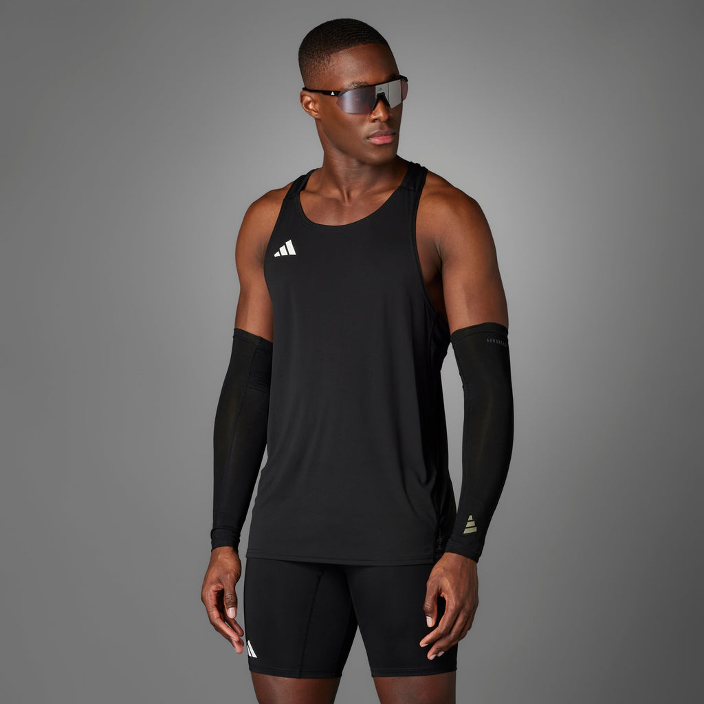 Adidas Adizero Essentials Singlet | Black | Mens