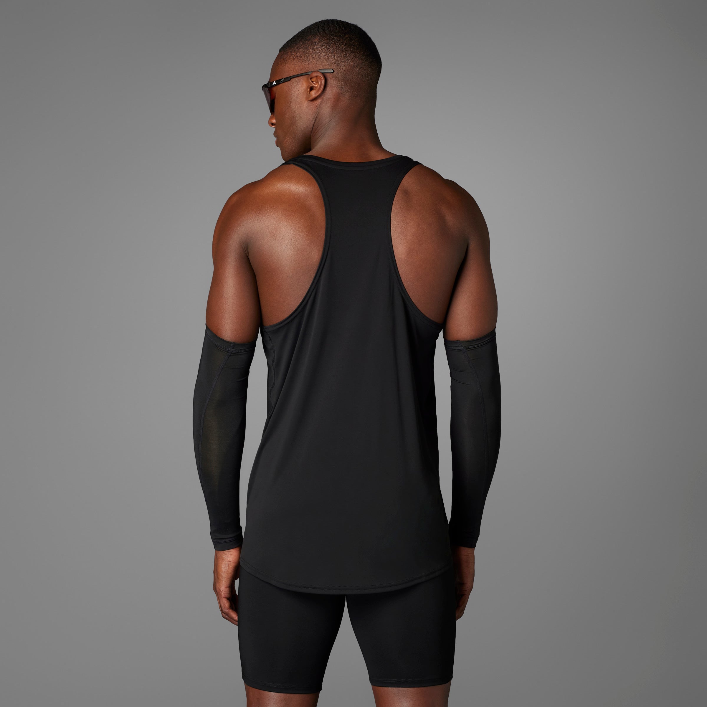 Adidas Adizero Essentials Singlet | Black | Mens
