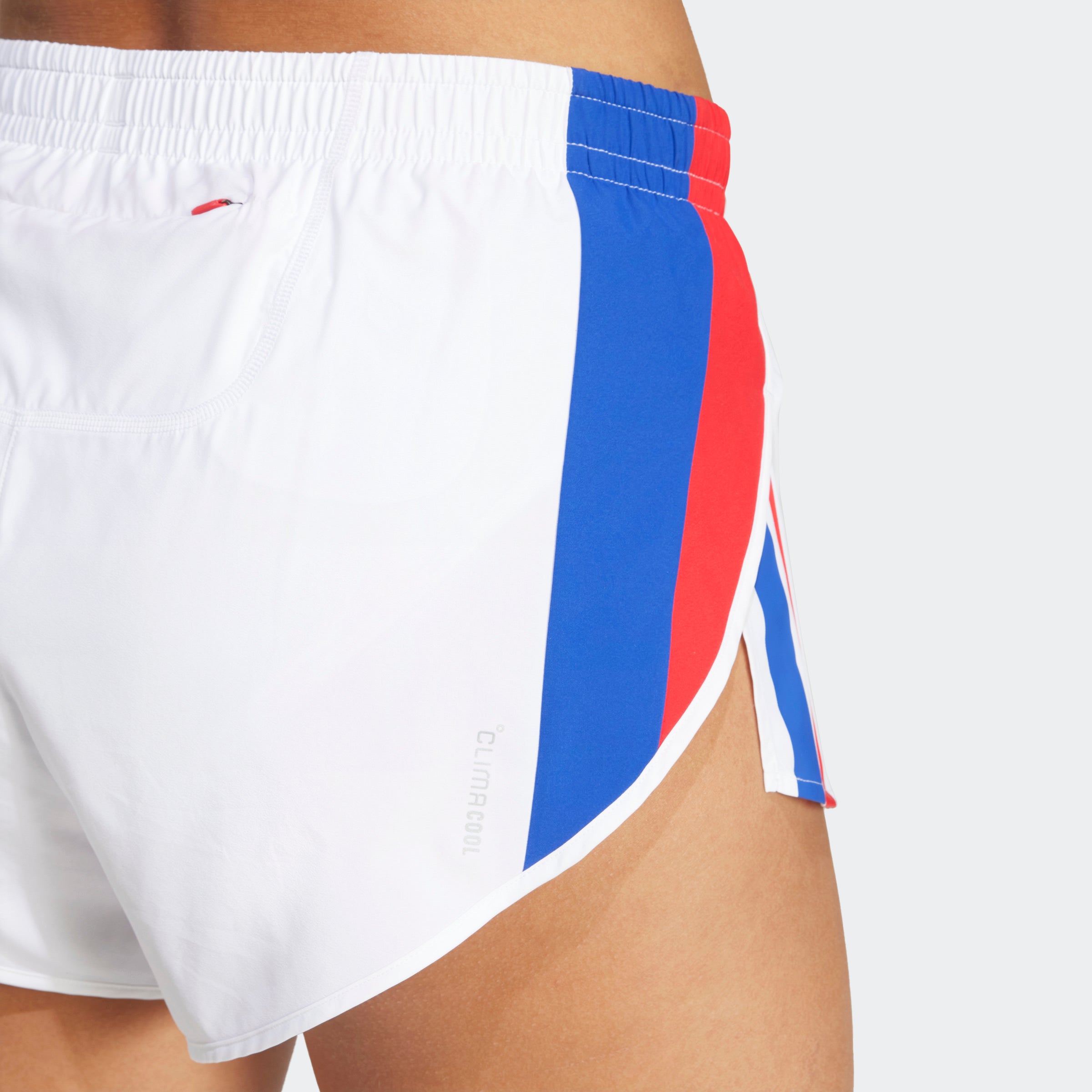 adidas Adizero Retro Short | White | Womens