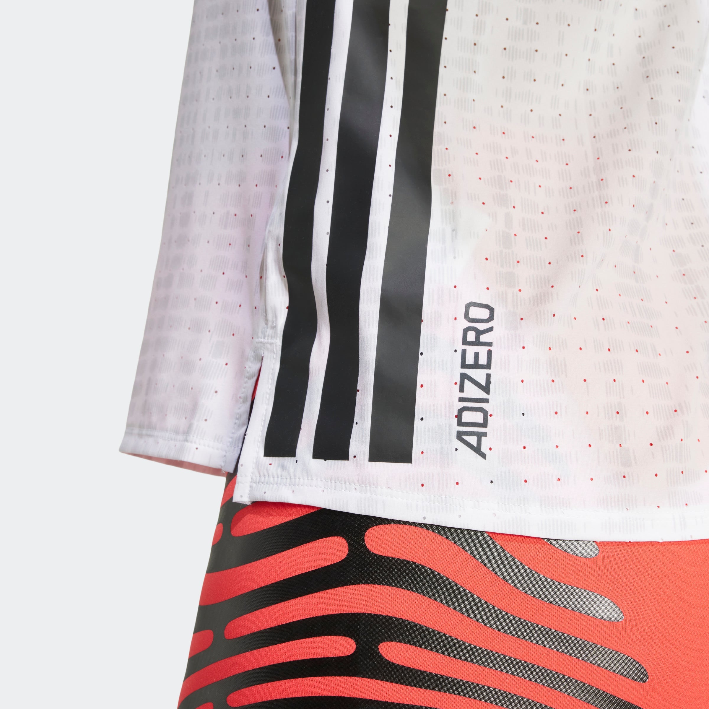 adidas Adizero Singlet | White / Light Solid Grey | Womens