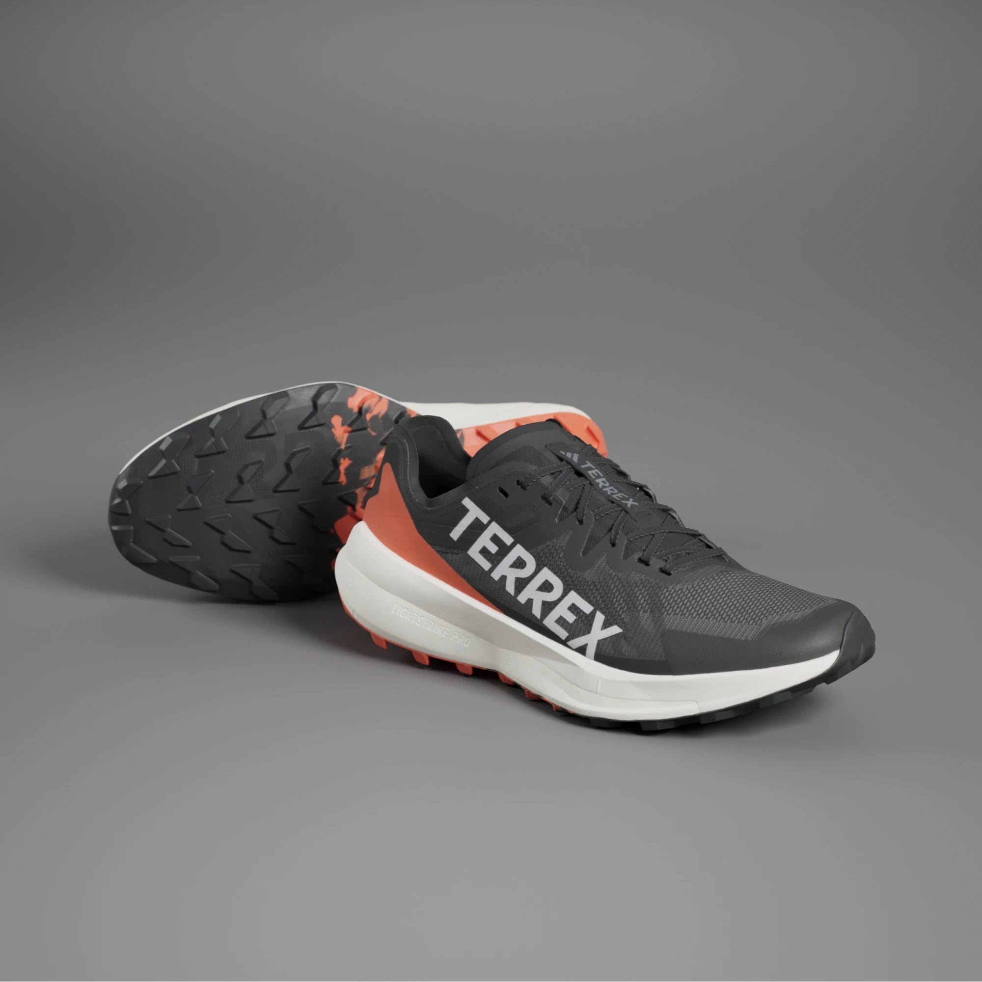 adidas Terrex Agravic Speed | Core Black / Grey One / Impact Orange | Mens